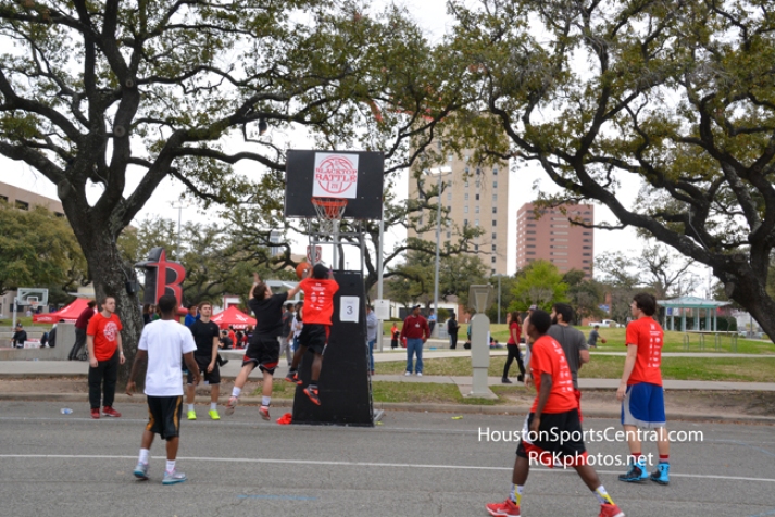 Houston Rockets 3 ball blacktop tournament-by Ron Kikuchi